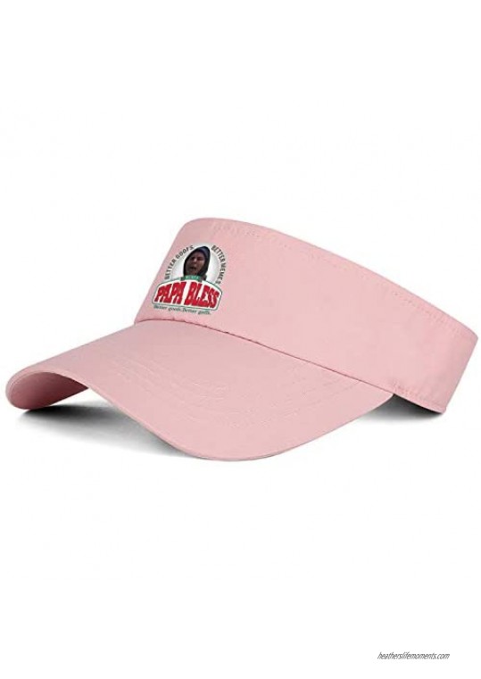 Papa-Johns-Logo- Sun Visor Snapback Hats Caps for Women's Kids