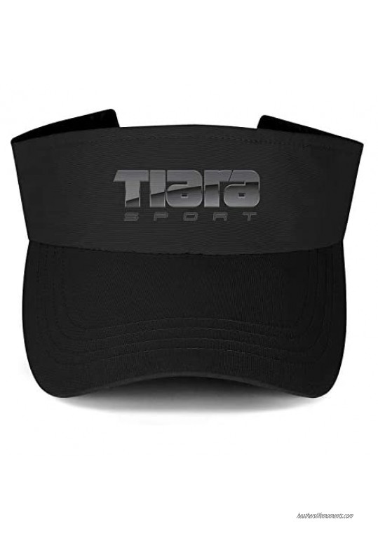 Unisex Visor Tiara-Yachts-Logo- Sun Hats Outdoor Summer Tennis Caps