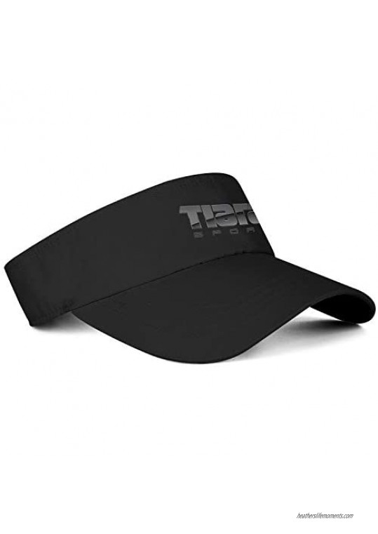 Unisex Visor Tiara-Yachts-Logo- Sun Hats Outdoor Summer Tennis Caps