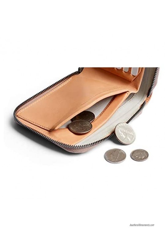 Bellroy Zip Wallet - Premium Edition (Zip leather wallet coin wallet)