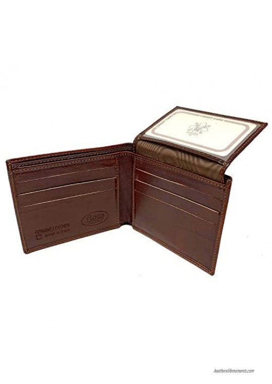 Floto Venezia Wallet in Hand Stained Italian calfskin leather