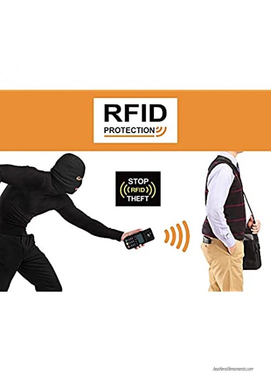 Men's Wallet TOP Genuine Leather | RFID Blocking Bifold Stylish Wallets for Men | 1 ID Window | Slim Wallet for Men (Black)