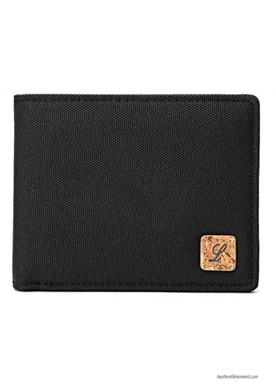 Minimalist Fabric Wallet Bifold RFID Blocking