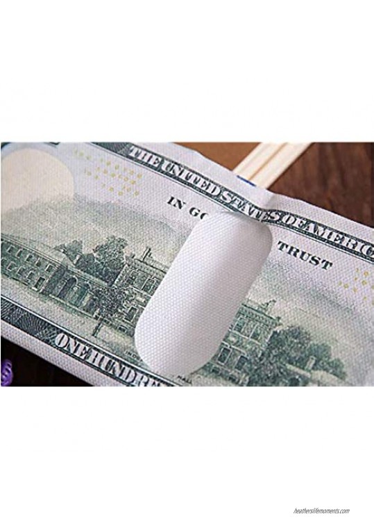 Minimalist Slim Wallet for Men- US Dollar Bill Wallet Credit Card Photo Holder Bifold- Zipper Design