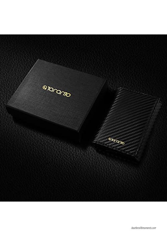 T TARANTO Pop Up Wallet for Mens Card Cases Credit Card Holder For Men Mini Case Wallets Card Holders Leather Wallet Pop-up Quick Card Access With Gift Box