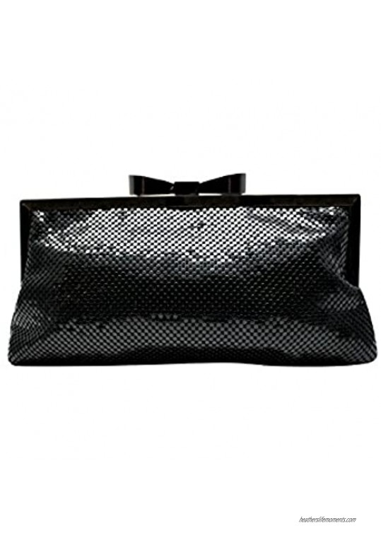 La Regale Women's Quilted Chainmail Clutch