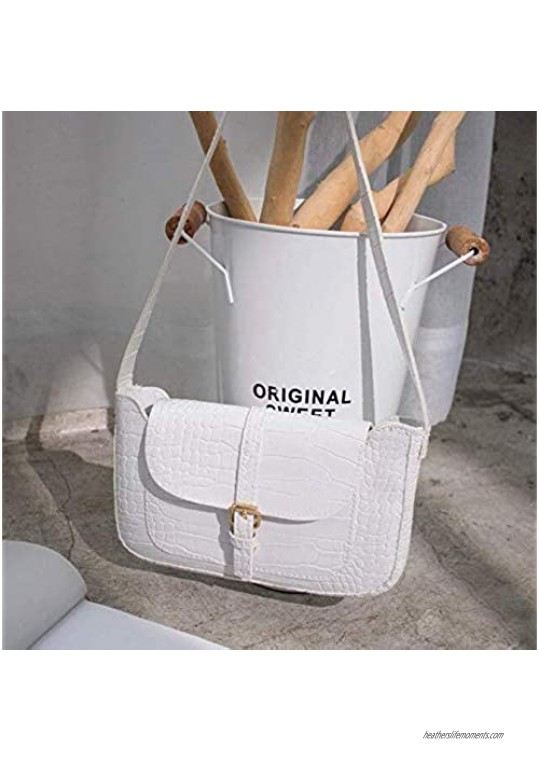 Retro Classic Clutch Shoulder Tote Handbag for Women/Shoulder Bag Crocodile Pattern Purse Classic Clutch Handbag