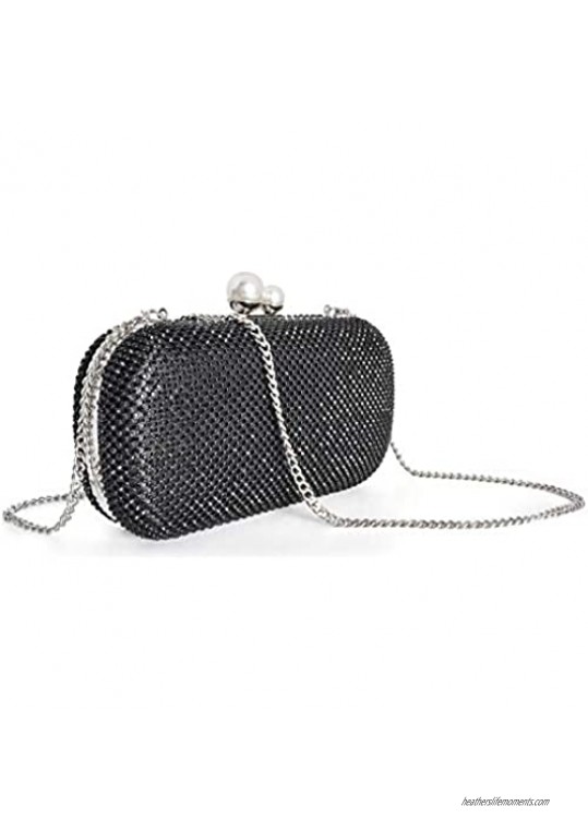Mossmon Crystal Clutch Luxury Rhinestone Women Evening Bag