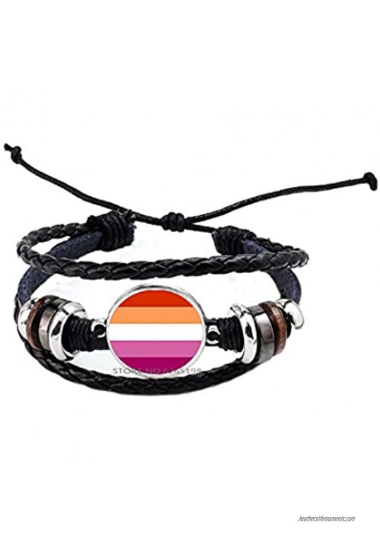 LGBTQ Pride Bracelet- Rainbow Bangle - Rainbow Jewelry Bracelet Lesbian Pride Bangle Minimalist Bracelet Dainty Bracelet N235