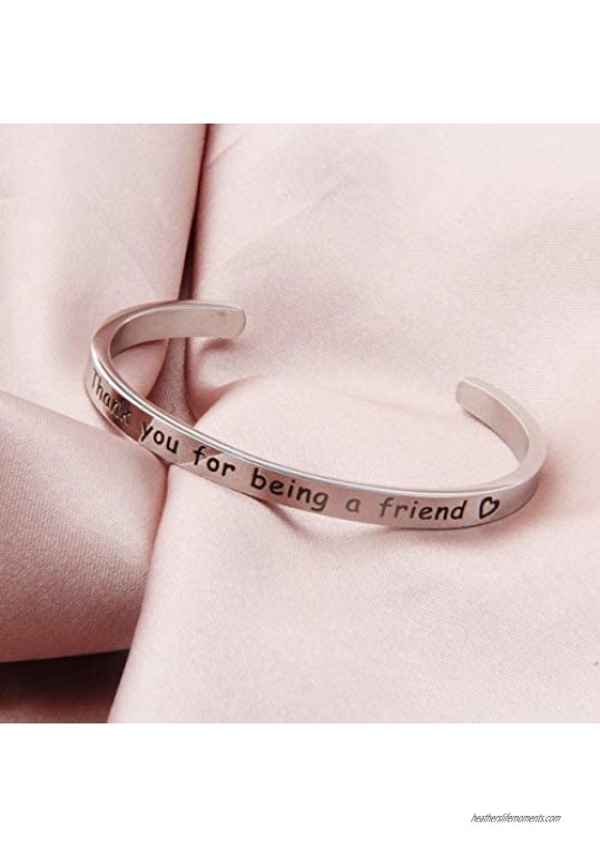 TGBJE TV Shows Inspired Gift Thank You for Being a Friend Bracelet Friendship Jewelry Best Friend Gift