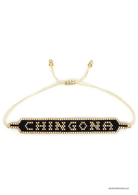 YEYULIN Handmade Miyuki Seed Beads Bracelet CHINGONA Woven Bangles Boho Jewelry for Women