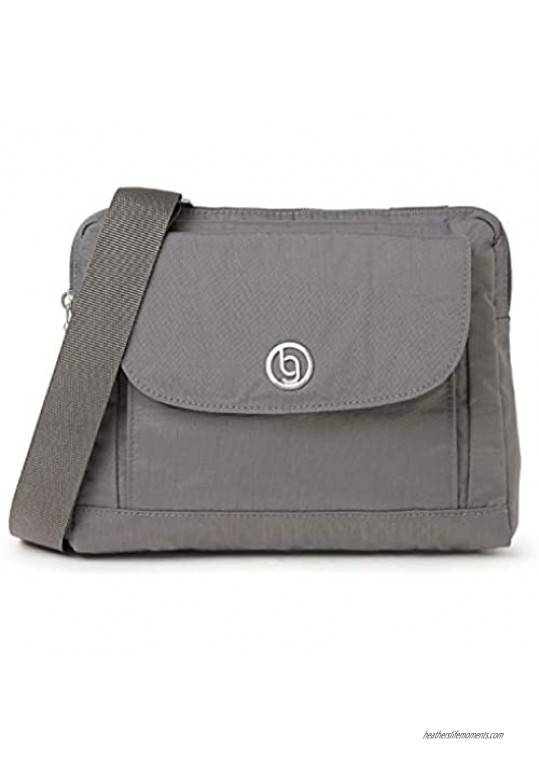 Baggallini Chicago Crossbody Bag – Lightweight  Water-Resistant  Adjustable Strap and RFID