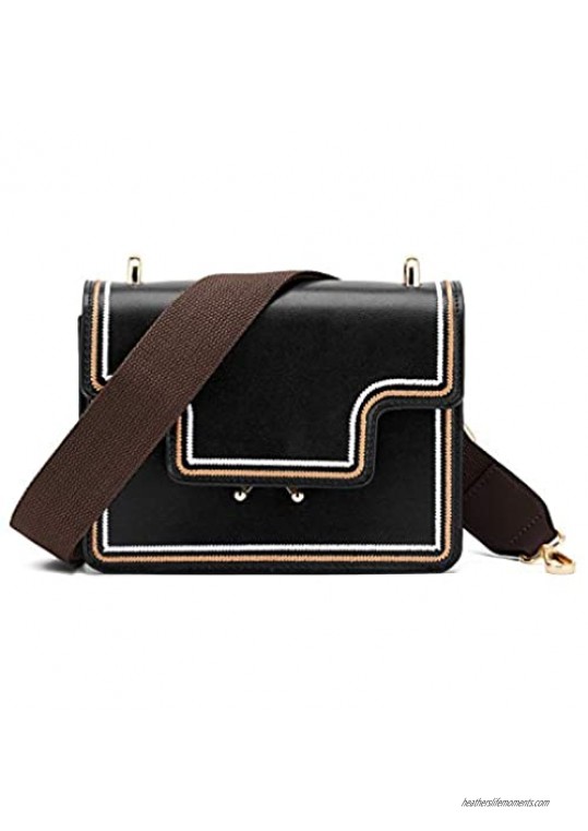 DEVPSISR Wide Shoulder Purse Strap Replacement Adjustable Belt Canvas Bag Crossbody Handbag