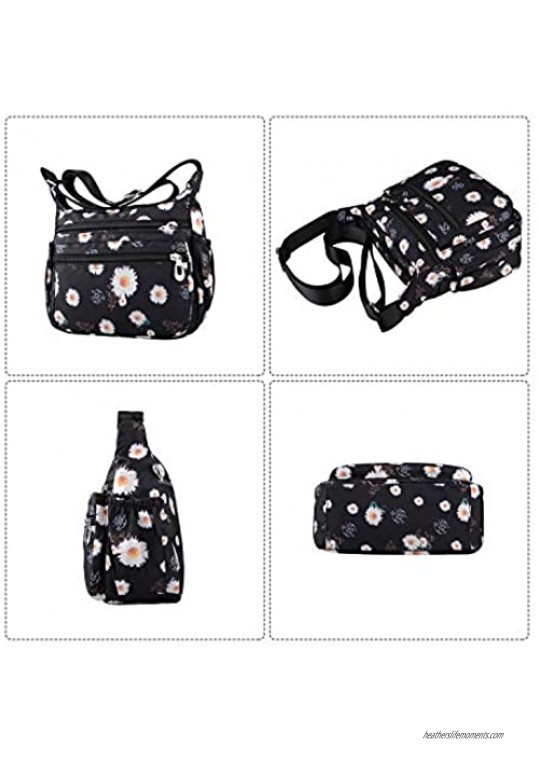 NOTAG Shoulder Bags for Women Nylon Crossbody Bags Waterproof Lightweight Messenger Purses and Handbags