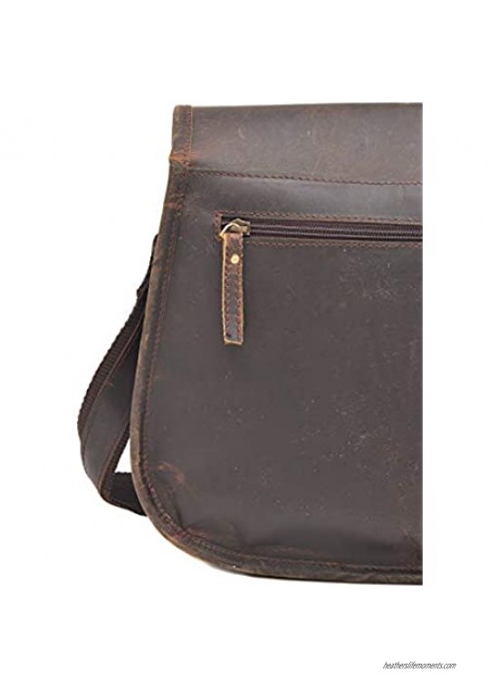 14 Inch Leather Purse Women Shoulder Bag Crossbody Satchel Ladies Tote Travel Purse Genuine Leather