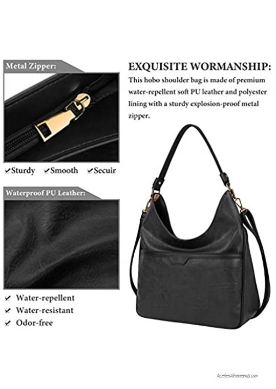 Hobo Handbags For Women Purses Satchel Shoulder Tote bags Waterproof Large Fashion Ladies Handbags