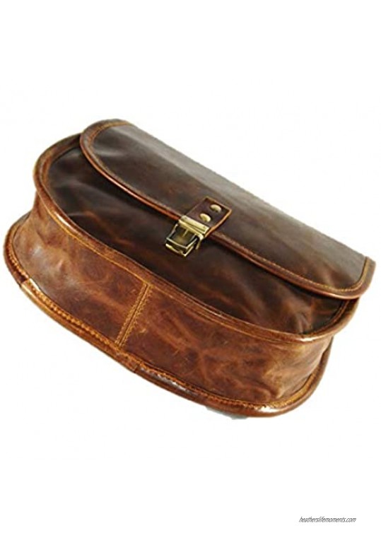 Jony Vintage Crossbody Bags for Women Vegan Medium Purse Saddle and Satchel Handbags Leather