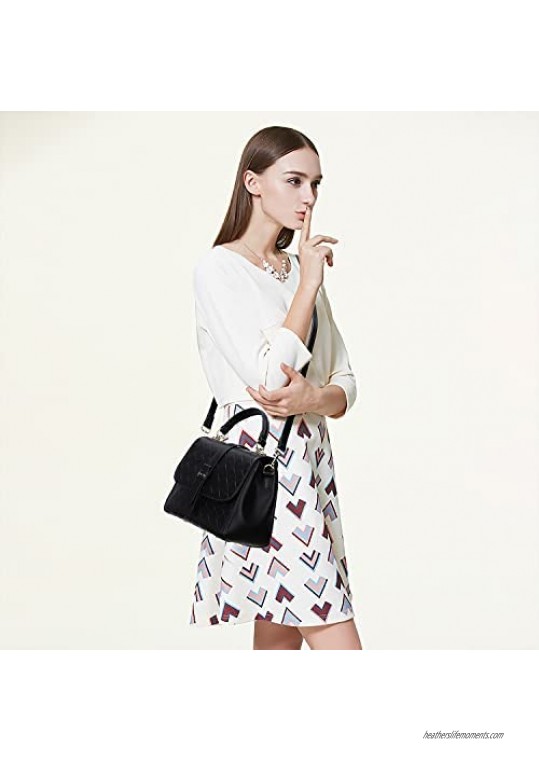 ZOCAI Satchel Purse and Handbag for Women - Top Handble Work Bag Shoulder Purses