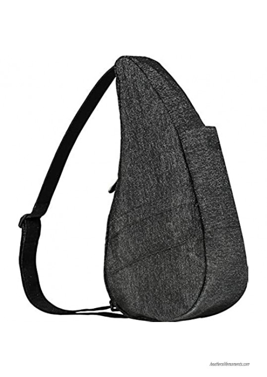 AmeriBag Healthy Back Bag tote Print Small (Metallic - Black)