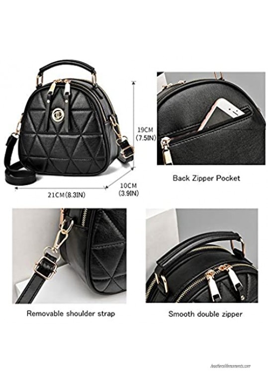 Crossbody Bag for Women Small Cute Leather Shoulder Purses Fashion Handbag Upgrade