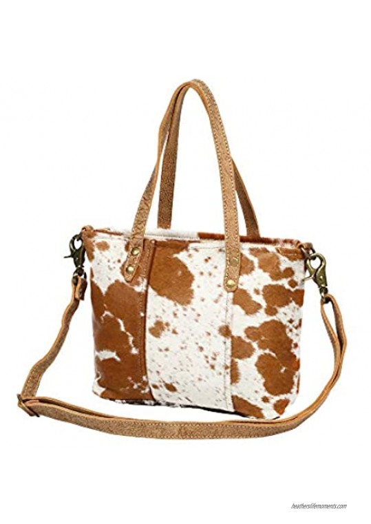 Myra Bag Aptitutde Cowhide & Leather Shoulder Bag S-1264
