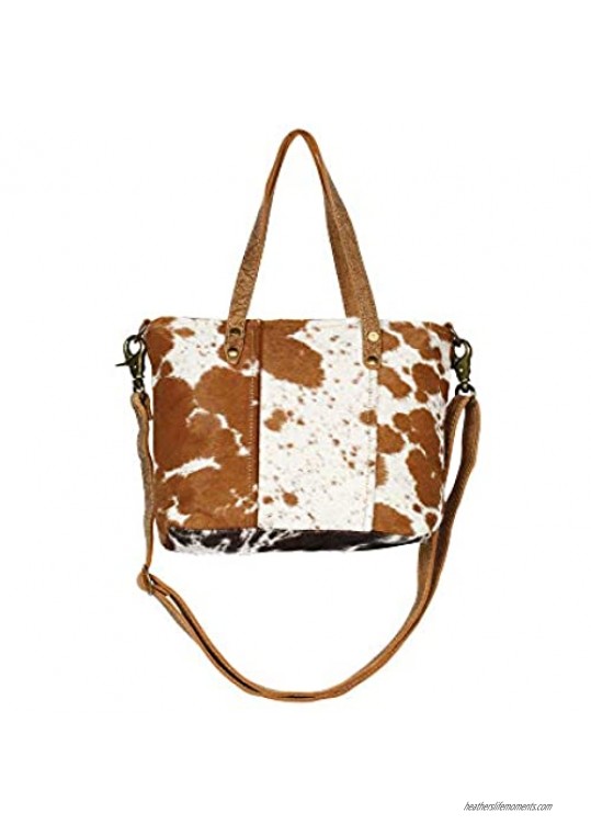 Myra Bag Aptitutde Cowhide & Leather Shoulder Bag S-1264