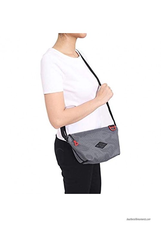 Sherpani Demi Nylon Mesh Purse Small Crossbody Purse Cross Body Bag Essential Shoulder Bag Crossbody Bags for Women