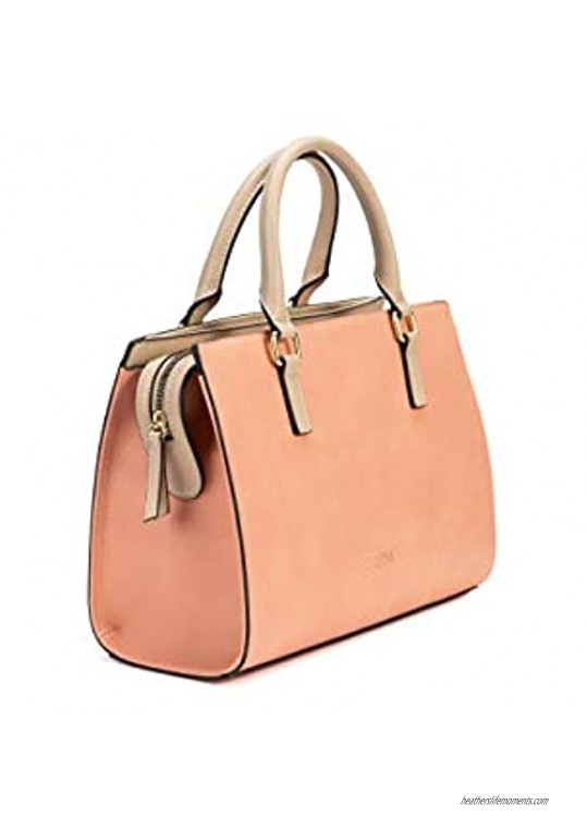 Intrinsic Vegan Leather Women's Top-Handle Handbags Square Shoulder Bag and Purses for Women