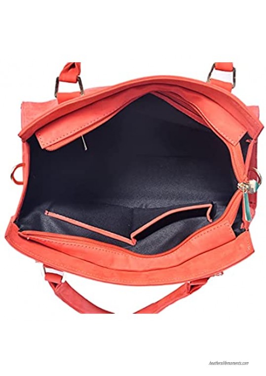 Leather Purses Handbags Satchel Shoulder Crossbody Bags