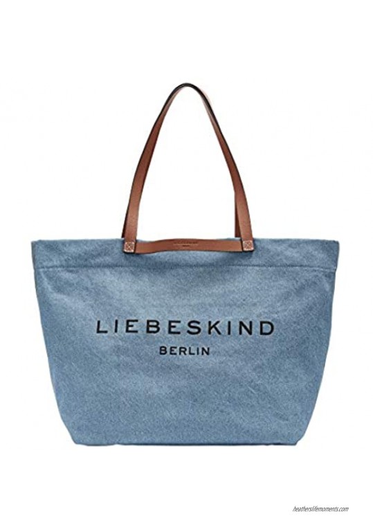 Liebeskind Berlin Shopper Large  Blue Denim-5270