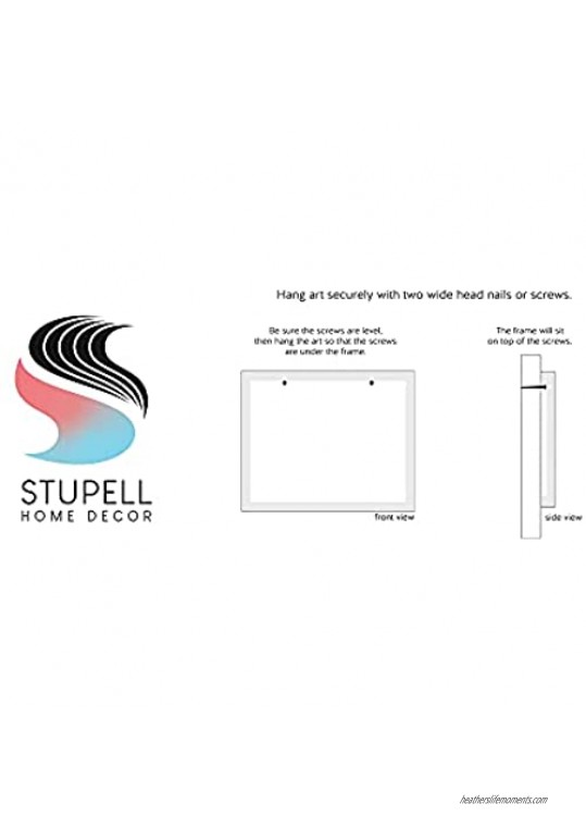 Stupell Industries Elegant Glam Fashion Floral Bag on Bookstack Designed by ROS Ruseva White Framed Wall Art