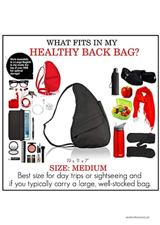 AmeriBag Classic Microfiber Healthy Back Bag Medium