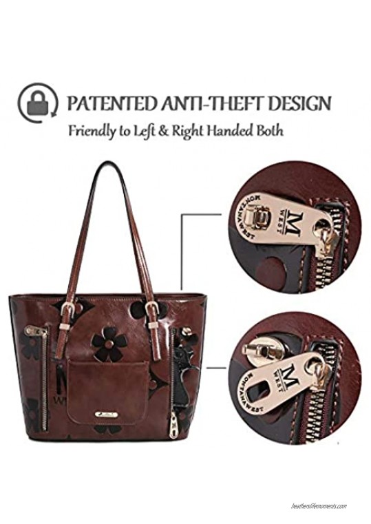 Montana West Concealed Carry Purse for Women Anti Theft Purse CCW Handbags for Women