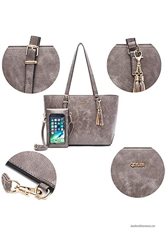 Purses And Wallets Set For Women Work Tote Handbags Shoulder Bag Top Handle Totes Purse With Wallet