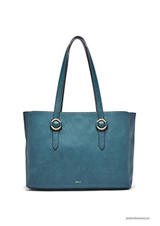 Relic by Fossil Tote  Teal