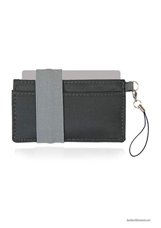 Crabby Gear - Front Pocket Wallet - Minimalist Wallet - Canvas