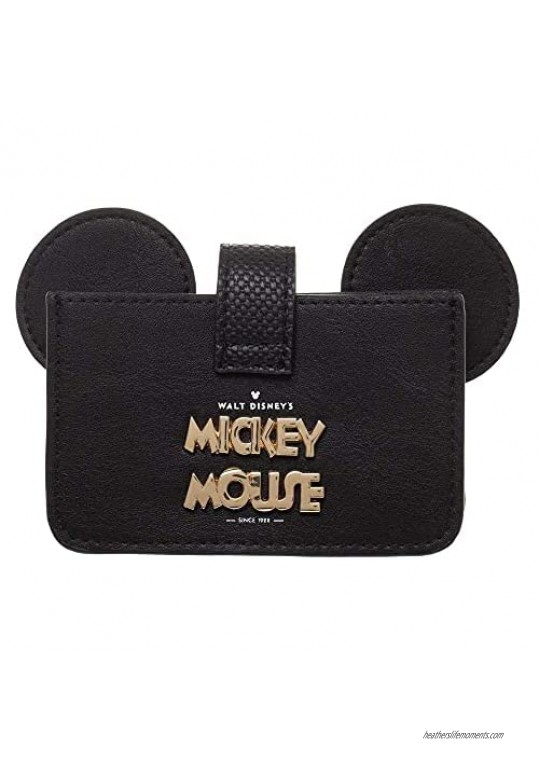Disney Mickey Mouse Leather Snap Wallet