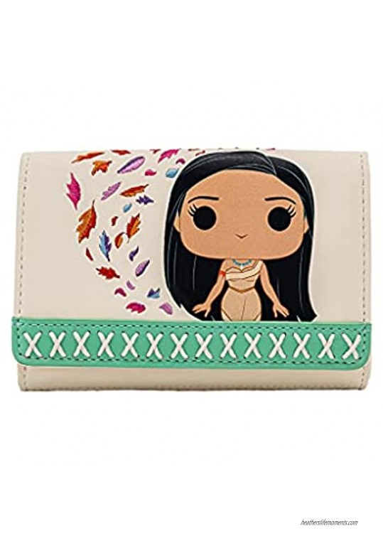 Loungefly X Disney Pocahontas POP! Trifold Wallet - Cute Wallets - Fashion Accessories