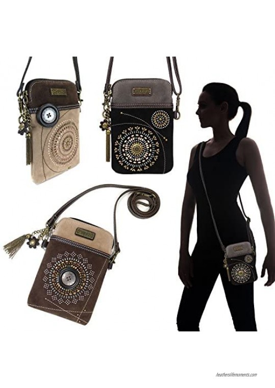 CHALA Crossbody Cell Phone Purse | Women's Wristlet Handbags with Adjustable Strap