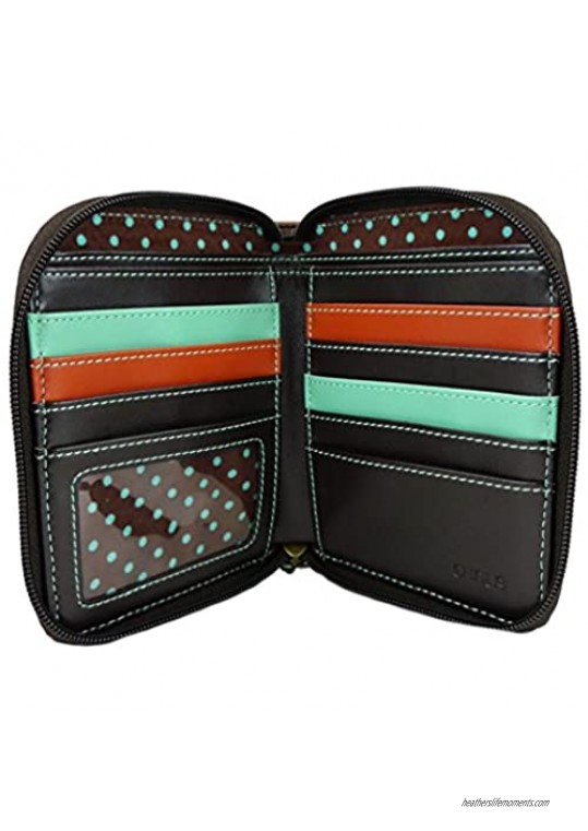Chala Handbags Unicorn Zip-Around Wallet/Wristlet Unicorn Collectors Unicorn Lover
