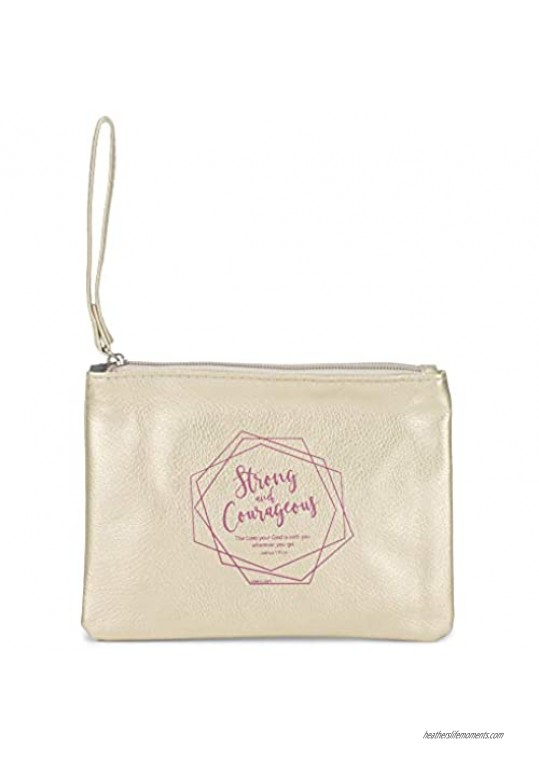 Christian Tools Affirmation Wristlet-Strong and Courageous (Joshua 1:9 ESV) (Dec)