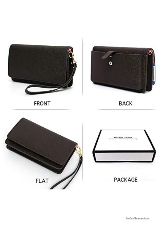 Crossbody Wallet Women's Wristlet Travel Wallet Purses Small Crossbody Phone Bag