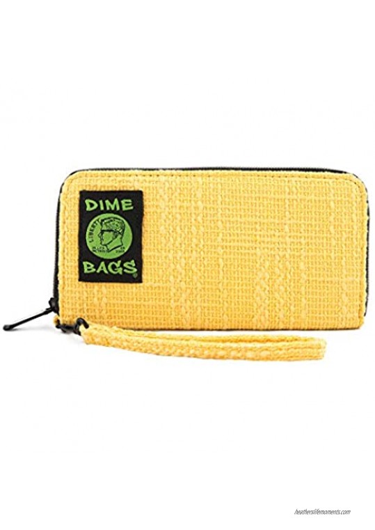 Dime Bags Wristlet Wallet - RFID-Blocking Carrying Case with Secure Zipper and Wristlet Loop