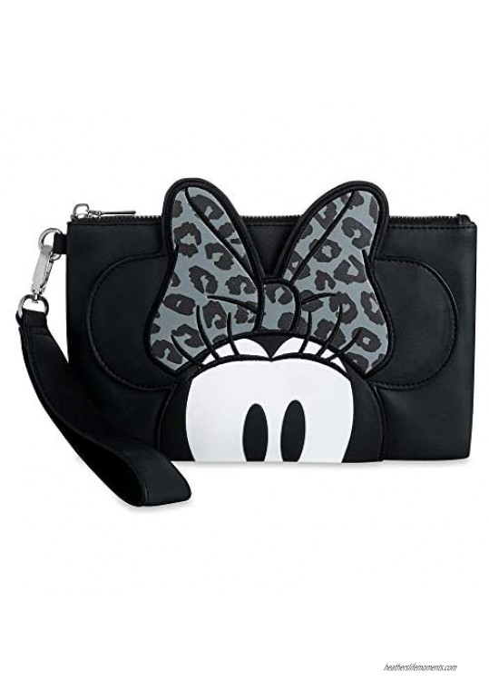 Disney Minnie Mouse Grayscale Wristlet