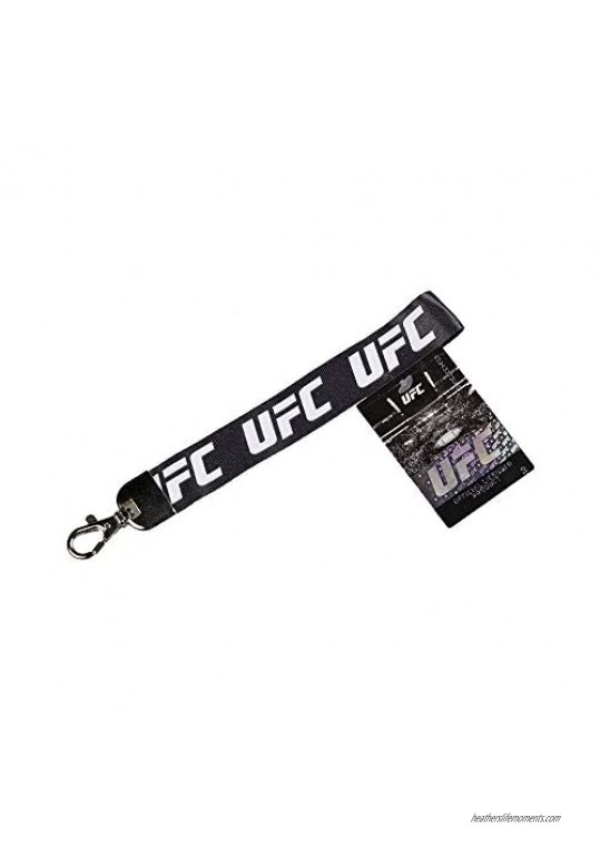 Pro Specialties Group UFC Unisex UFC Lanyard Wristlet Logo Charcoal