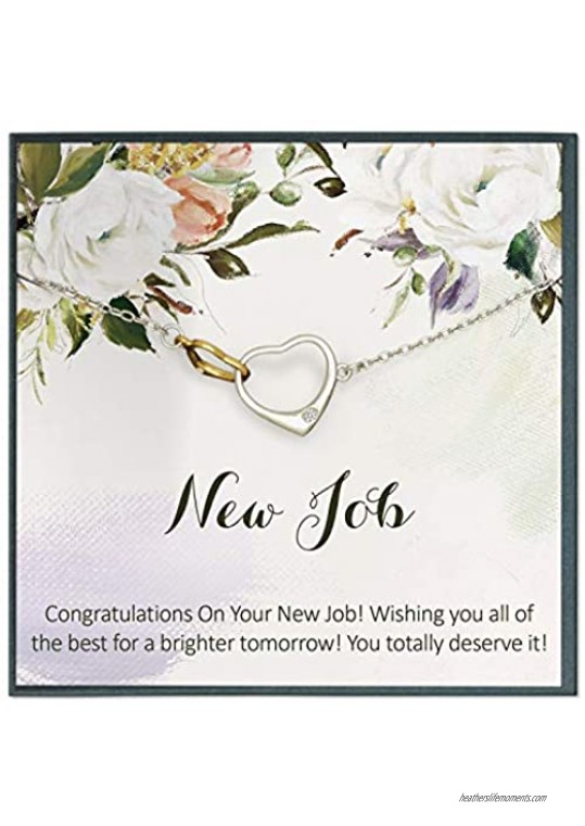 Grace of Pearl New Job Congratulation Gift for Women Good Luck with Your New Job Congrats on Your New Job Gift