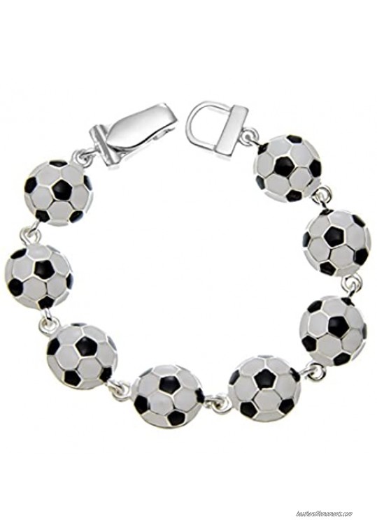 PammyJ Soccer Bracelet with Magnetic Closure