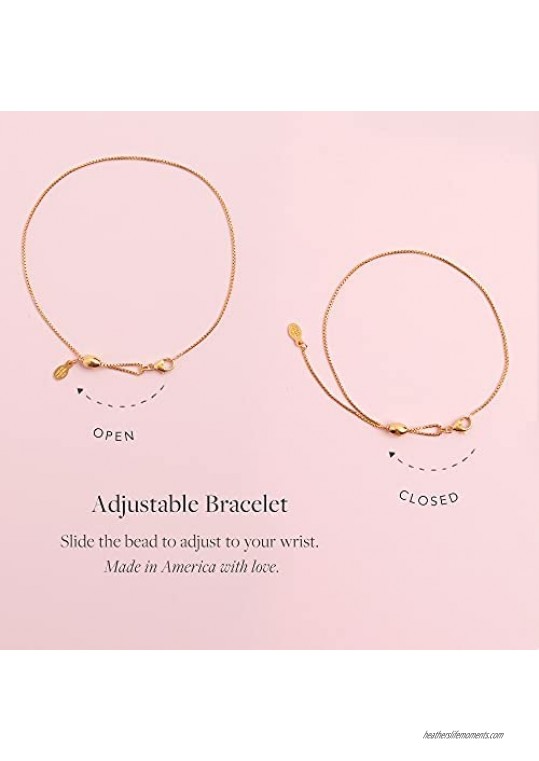Alex and Ani Love and Rose Quartz Expandable Bracelet