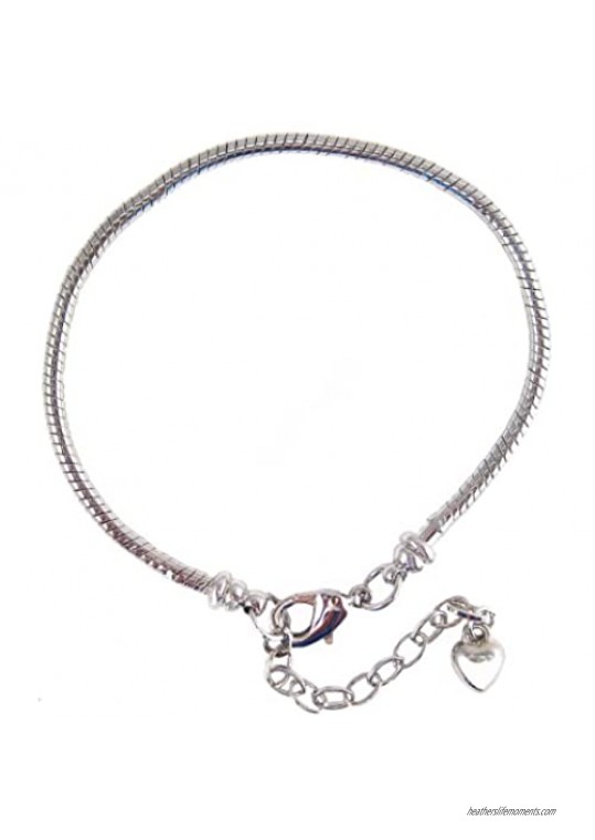 Snake Chain Master Bracelet for Large Hole Beads (3mm) by A-Ha (B413)