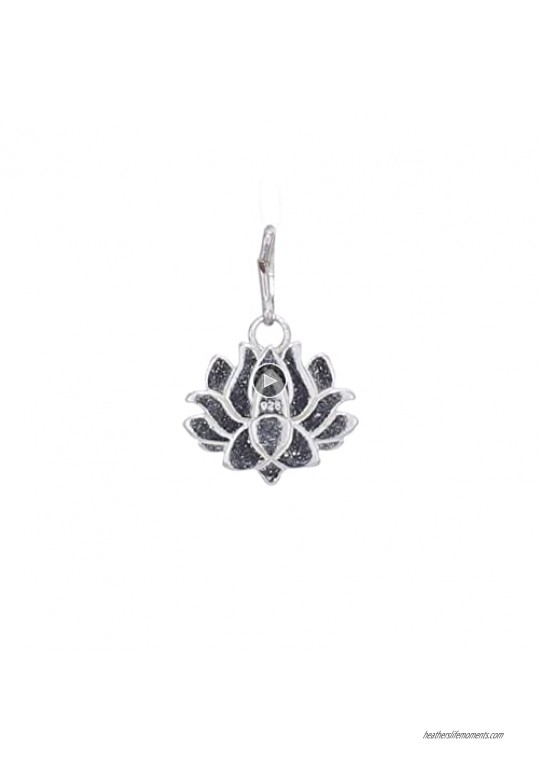 Alex and Ani Women's Lotus Peace Petals Charm Sterling Silver Expandable